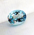 Aquamarijn - 5.42 ct - Antwerp Laboratory for Gemstone, Nieuw