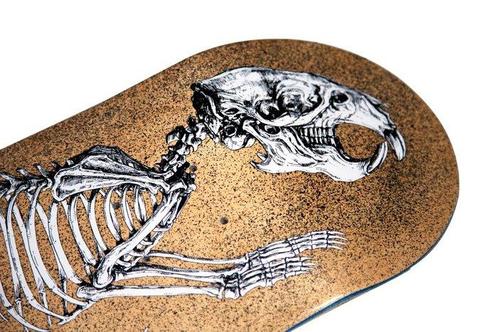 ROA (1976) - DECAY Skate deck (handsigned), Antiek en Kunst, Kunst | Schilderijen | Modern