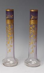 Moser & Söhne - Vase (2) - Verre - Art nouveau, Antiek en Kunst