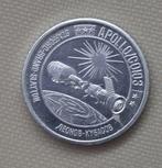 Flown medaillon bevat metaal van Apollo en Soyuz,, Antiek en Kunst