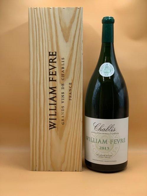 2015 William Fèvre - Chablis - 1 Mathusalem (6,0 l), Verzamelen, Wijnen