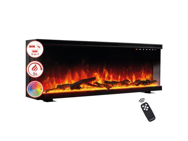 Veiling - Elektrische haard LEA - Elektrische 3-in-1 haard -, Maison & Meubles, Cheminées