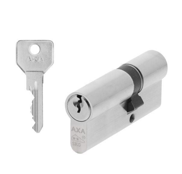 AXA veiligheidscilinder Security 30/45 SKG2, Doe-het-zelf en Bouw, Hang- en Sluitwerk, Klink of Kruk, Nieuw, Overige materialen