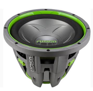 Fusion 12 inch subwoofer en versterker beschikbaar voor biedingen