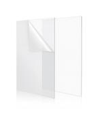 Acrylaat (PMMA) basisplaat (transparant, 50x30 cm, 3 mm dik, Verzenden, Nieuw