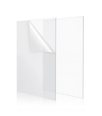 Acrylaat (PMMA) basisplaat (transparant, 50x30 cm, 3 mm dik beschikbaar voor biedingen