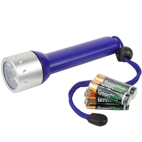 LED Zaklamp Waterdicht 163mm Blauw, Watersport en Boten, Bootonderdelen, Nieuw, Ophalen of Verzenden