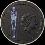 Cookeilanden. 5 Dollars 2022 - X-Ray – Mummy - Mumie Ultra, Timbres & Monnaies