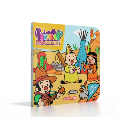Bumba Flapjesboek Bumba in de Far West 9789462774889, Livres, Livres pour enfants | Jeunesse | 13 ans et plus, Envoi