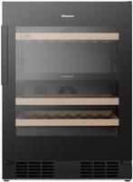 Hisense RW3N122GSLF - Wijnkoelkast - 128 liter - 46 flessen, Elektronische apparatuur, Koelkasten en IJskasten, Ophalen of Verzenden