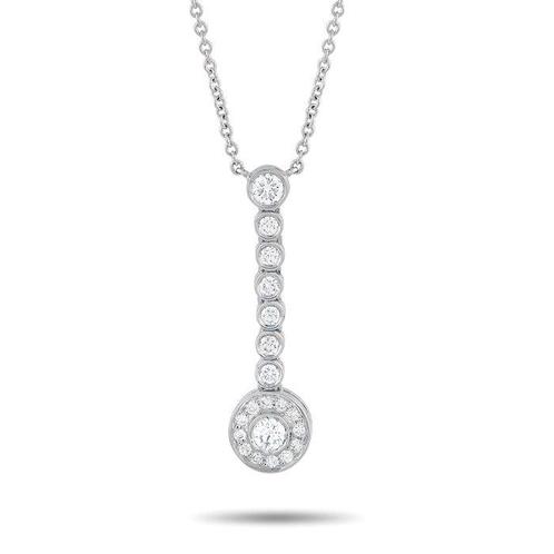 Tiffany & Co. - Ketting met hanger Platina, Prachtige Jazz, Handtassen en Accessoires, Antieke sieraden