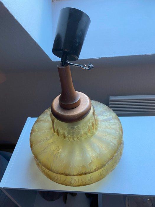 verre irisé - Kroonluchter - in de smaak van temde - Luster, Antiek en Kunst, Curiosa en Brocante