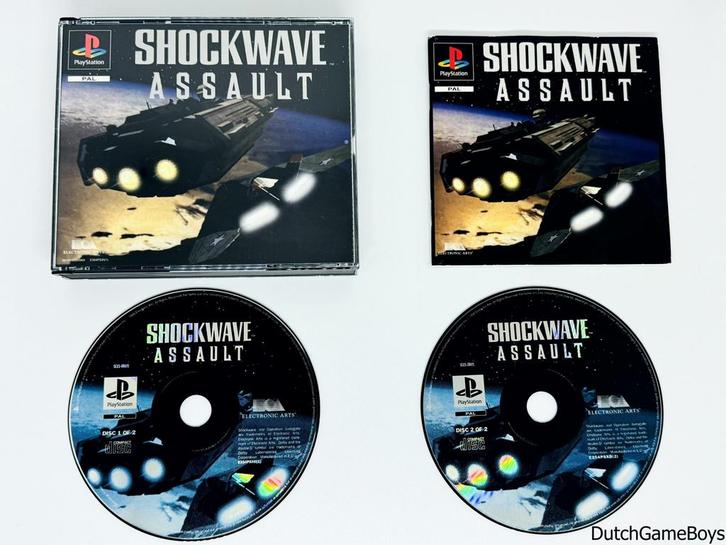 Playstation 1 / PS1 - Shockwave Assault, Games en Spelcomputers, Games | Sony PlayStation 1, Gebruikt, Verzenden