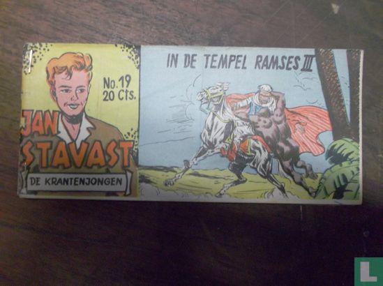 Jan Stavast [Virgola] - In de tempel Ramses III - 1954, Boeken, Stripverhalen, Zo goed als nieuw, Eén stripboek, Verzenden