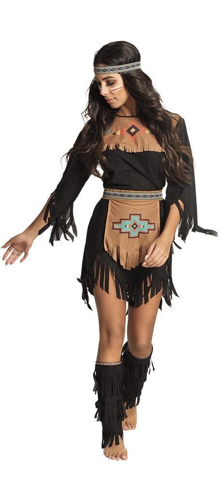 Indianen Jurkje Zwart, Kleding | Dames, Carnavalskleding en Feestkleding, Nieuw, Verzenden