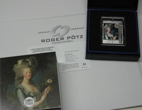 Frankreich 10 Euro zilver 2023 Marie Antoinette Pp zilver, Postzegels en Munten, Munten | Europa | Euromunten, België, Verzenden