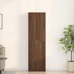 vidaXL Kledingkast Bruin Eik 55x25x189 cm Gelaagd Hout, Verzenden, Nieuw