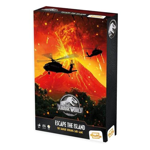Jurassic World Escape the Island Kaartspel, Hobby en Vrije tijd, Gezelschapsspellen | Kaartspellen, Ophalen of Verzenden
