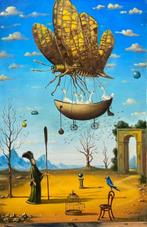 Nikolay Gorovoy - Geese are migratory birds, Antiek en Kunst