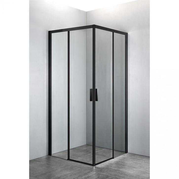 Florence Douchecabine Cervia 90x90 Zwart, Doe-het-zelf en Bouw, Sanitair, Ophalen of Verzenden