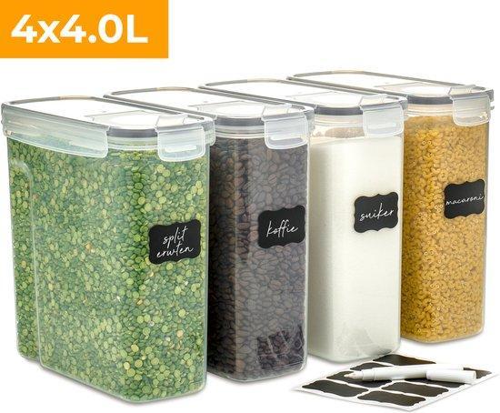 2dekans | Stosh Voorraadpotten - Voorraadbussen - Luchtdicht, Huis en Inrichting, Keuken | Keukenbenodigdheden, Ophalen of Verzenden