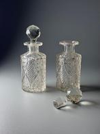 Val Saint Lambert - Parfumfles (2) - Handgesneden kristal -