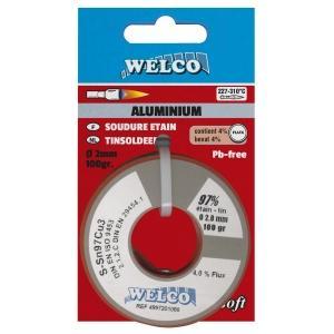 Welco zachtsoldeer aluminium Ø 2 mm, Doe-het-zelf en Bouw, Gereedschap | Lasapparaten