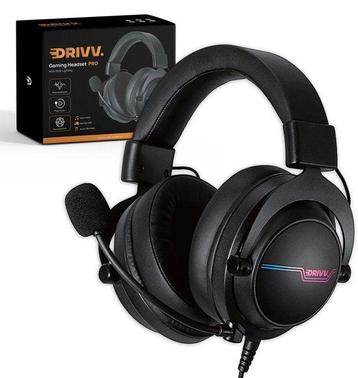 Tweedekans | Drivv. PRO Gaming Headset met Microfoon - Game, Musique & Instruments, Microphones, Ophalen of Verzenden