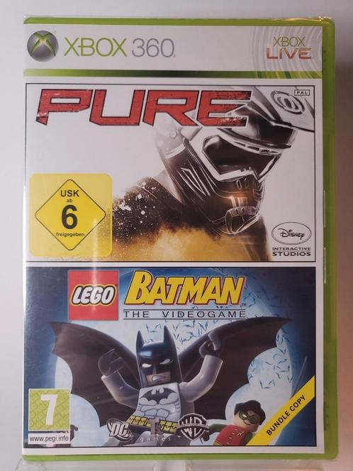 Pure & LEGO Batman the Videogame geseald Xbox 360, Games en Spelcomputers, Games | Xbox 360, Zo goed als nieuw, Ophalen of Verzenden