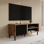 Meubella | TV-Meubel eiken 120x41x50 cm | Met klep, Huis en Inrichting, Overige materialen, 100 tot 150 cm, Verzenden, Nieuw