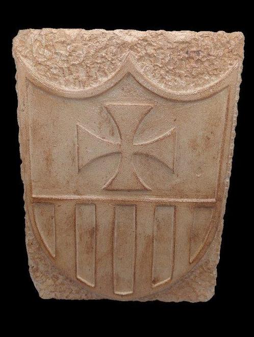 Sculpture, Stemma Araldico Santa Maria Della Mercede - 25, Antiek en Kunst, Antiek | Boeken en Manuscripten