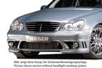 Rieger voorbumper | C-Klasse (W203): 05.00- - Sedan, T-model, Auto-onderdelen, Verzenden, Nieuw, Mercedes-Benz