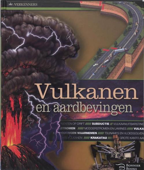 Vulkanen & aardbevingen / Verkenners 9789087940157, Boeken, Kinderboeken | Baby's en Peuters, Zo goed als nieuw, Verzenden