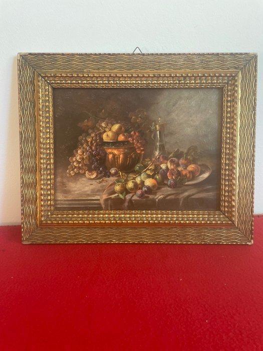 Italiaanse school (XX) - Natura morta con frutta, Antiek en Kunst, Kunst | Schilderijen | Klassiek
