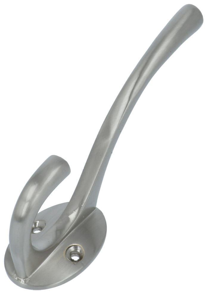 Intersteel Kapstokhaak scheepsmodel lang nikkel mat, Huis en Inrichting, Woonaccessoires | Kapstokken, Nieuw, Overige materialen