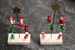 Glaswerkstätten Lauscha kerstboompjes met glazen hangers -