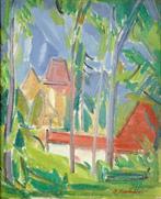Émile Lahner (1893-1980) - Maison dans un paysage