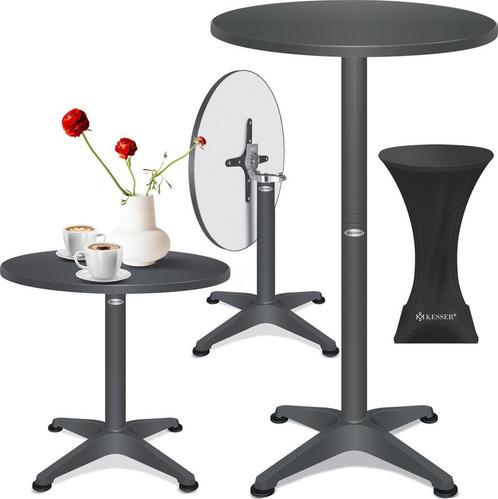 Bartafel inklapbaar diameter 80 cm - bistrotafel / statafel, Tuin en Terras, Tuinsets en Loungesets, Verzenden