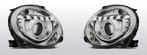 Carnamics Koplampen | Fiat 500 07-15 3-d | Devil Eyes chroom, Auto-onderdelen, Verzenden, Nieuw