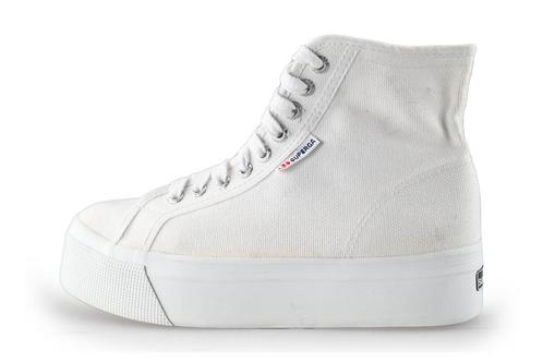Superga Veterboots in maat 40 Wit | 5% extra korting, Kleding | Dames, Schoenen, Wit, Gedragen, Overige typen, Verzenden