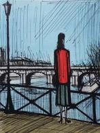 Bernard Buffet (1928-1999) - Le pont de Paris (Albert Camus), Antiquités & Art