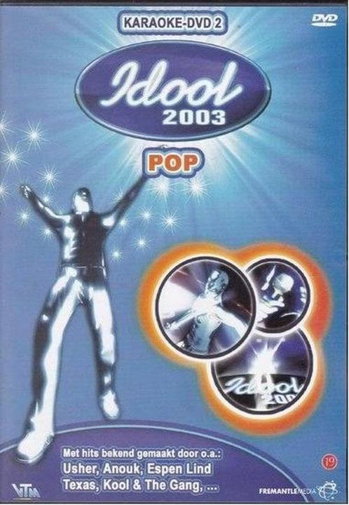 Idool 2003 karaoke (dvd tweedehands film), Cd's en Dvd's, Dvd's | Actie, Ophalen of Verzenden
