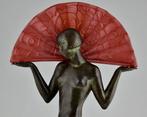 Max Le Verrier - Raymonde Guerbe - Lampe - Espagne Art Déco