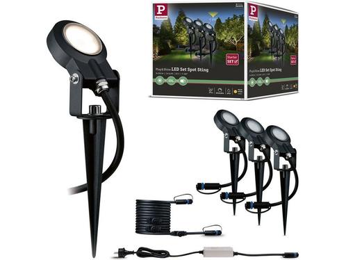 Paulmann Plug & Shine Sting - Prikspot basisset met 3, Huis en Inrichting, Woonaccessoires | Overige, Zo goed als nieuw, Verzenden