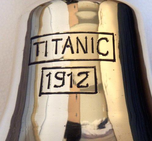 Cloche de quart - Grote Titanic 1912 Scheepsbel - Laiton, Antiek en Kunst, Kunst | Designobjecten