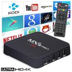 MXQ Pro 4K TV Box Mediaspeler Android Kodi - 1GB RAM - 8GB, TV, Hi-fi & Vidéo, Verzenden
