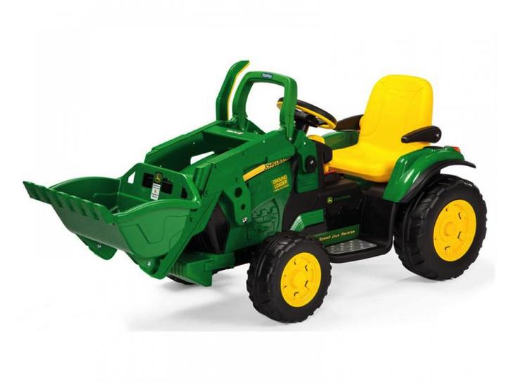 John Deere 12 volt elektrische kindertractor met werkende gr, Kinderen en Baby's, Speelgoed | Buiten | Accuvoertuigen, Nieuw, Ophalen of Verzenden