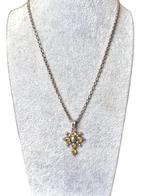 Zonder minimumprijs - Ketting met hanger Zilver Citrien -