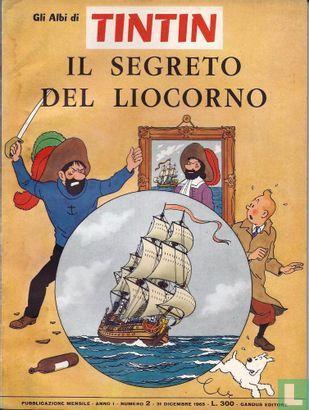 Kuifje - Il Segreto del Liocorno - 1965, Boeken, Stripverhalen, Gelezen, Eén stripboek, Verzenden