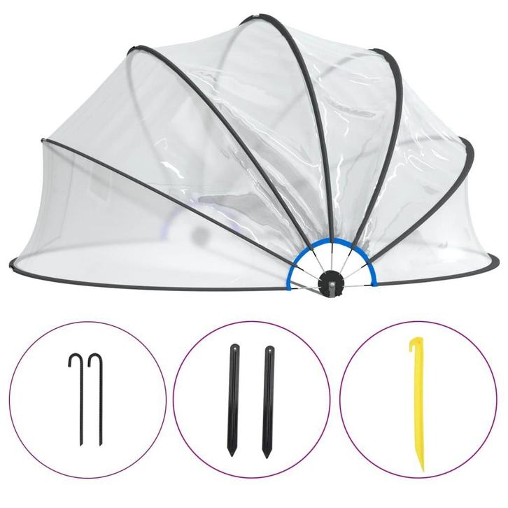 Ronde Zwembadkoepel | Tweede Kansje | OP = OP, Tuin en Terras, Zwembaden, Rond, Nieuw, 120 cm of meer, 300 cm of meer, Verzenden